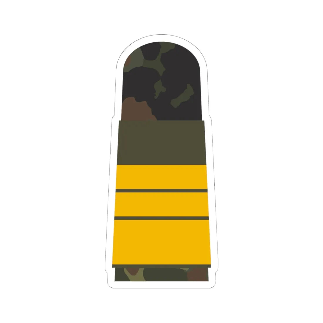MA OG5 63 Vizeadmiral (Military Rank) STICKER Vinyl Kiss-Cut Decal 6 Inch White - The Sticker Space
