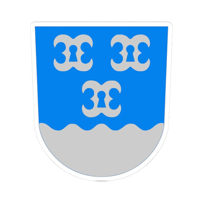 Maalahti.vaakuna (Finland) (Coat of Arms) STICKER Vinyl Kiss-Cut Decal 3 Inch White - The Sticker Space