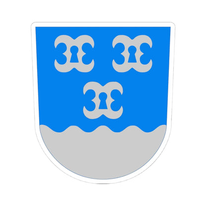 Maalahti.vaakuna (Finland) (Coat of Arms) STICKER Vinyl Kiss-Cut Decal 4 Inch White - The Sticker Space