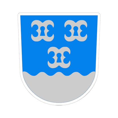 Maalahti.vaakuna (Finland) (Coat of Arms) STICKER Vinyl Kiss-Cut Decal 6 Inch White - The Sticker Space