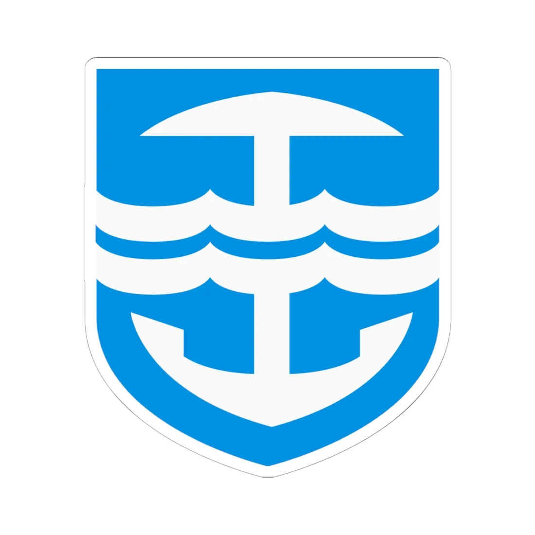 Maardu vapp (Estonia) (Coat of Arms) STICKER Vinyl Kiss-Cut Decal 6 Inch White - The Sticker Space