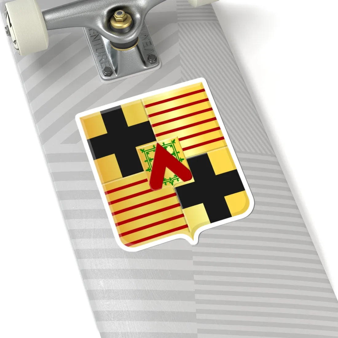 Maarkedal wapen (Belgium) (Coat of Arms) STICKER Vinyl Kiss-Cut Decal - The Sticker Space