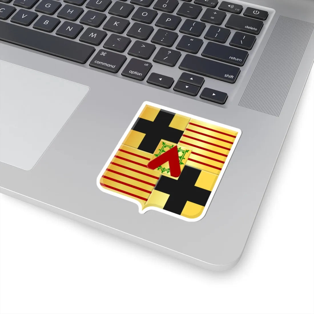 Maarkedal wapen (Belgium) (Coat of Arms) STICKER Vinyl Kiss-Cut Decal - The Sticker Space