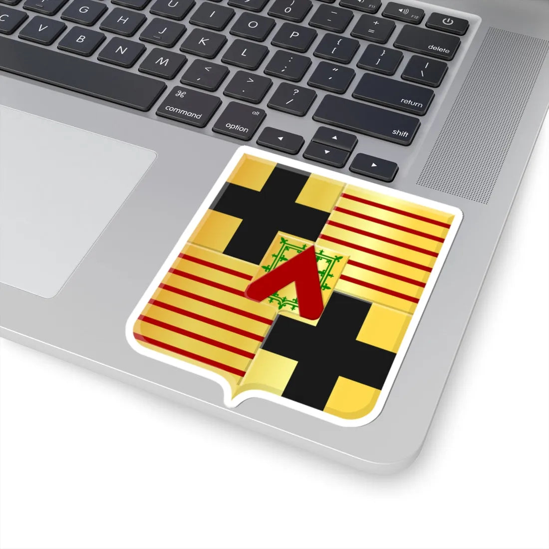 Maarkedal wapen (Belgium) (Coat of Arms) STICKER Vinyl Kiss-Cut Decal - The Sticker Space