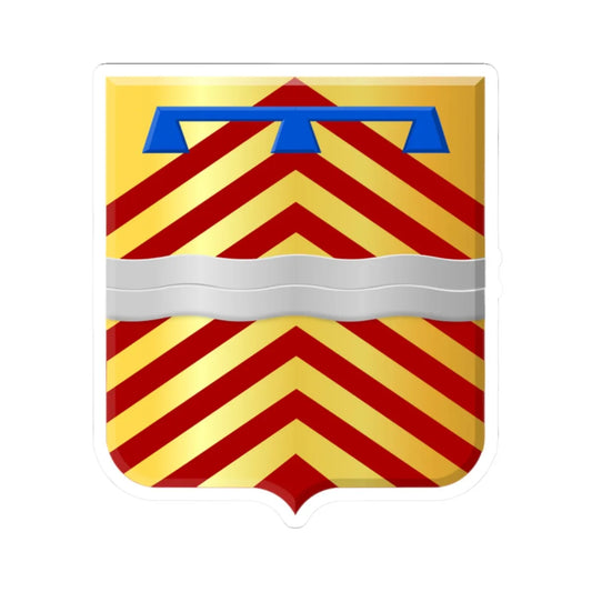 Maassluis wapen 1816 (Netherlands) (Coat of Arms) STICKER Vinyl Kiss-Cut Decal 2 Inch White - The Sticker Space