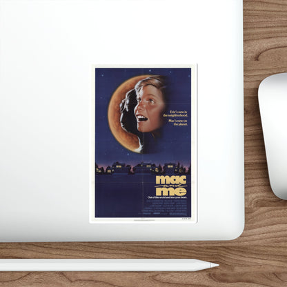 Mac and Me 1988 Movie Poster STICKER Vinyl Die-Cut Decal-The Sticker Space