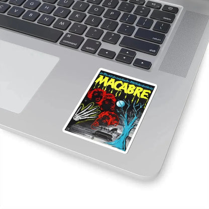 MACABRE (GERMAN) 1958 Movie Poster - STICKER Vinyl Kiss-Cut Decal - The Sticker Space