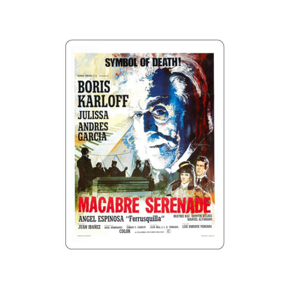 MACABRE SERENADE 1968 Movie Poster STICKER Vinyl Die-Cut Decal-2 Inch-The Sticker Space