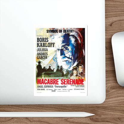 MACABRE SERENADE 1968 Movie Poster STICKER Vinyl Die-Cut Decal-The Sticker Space