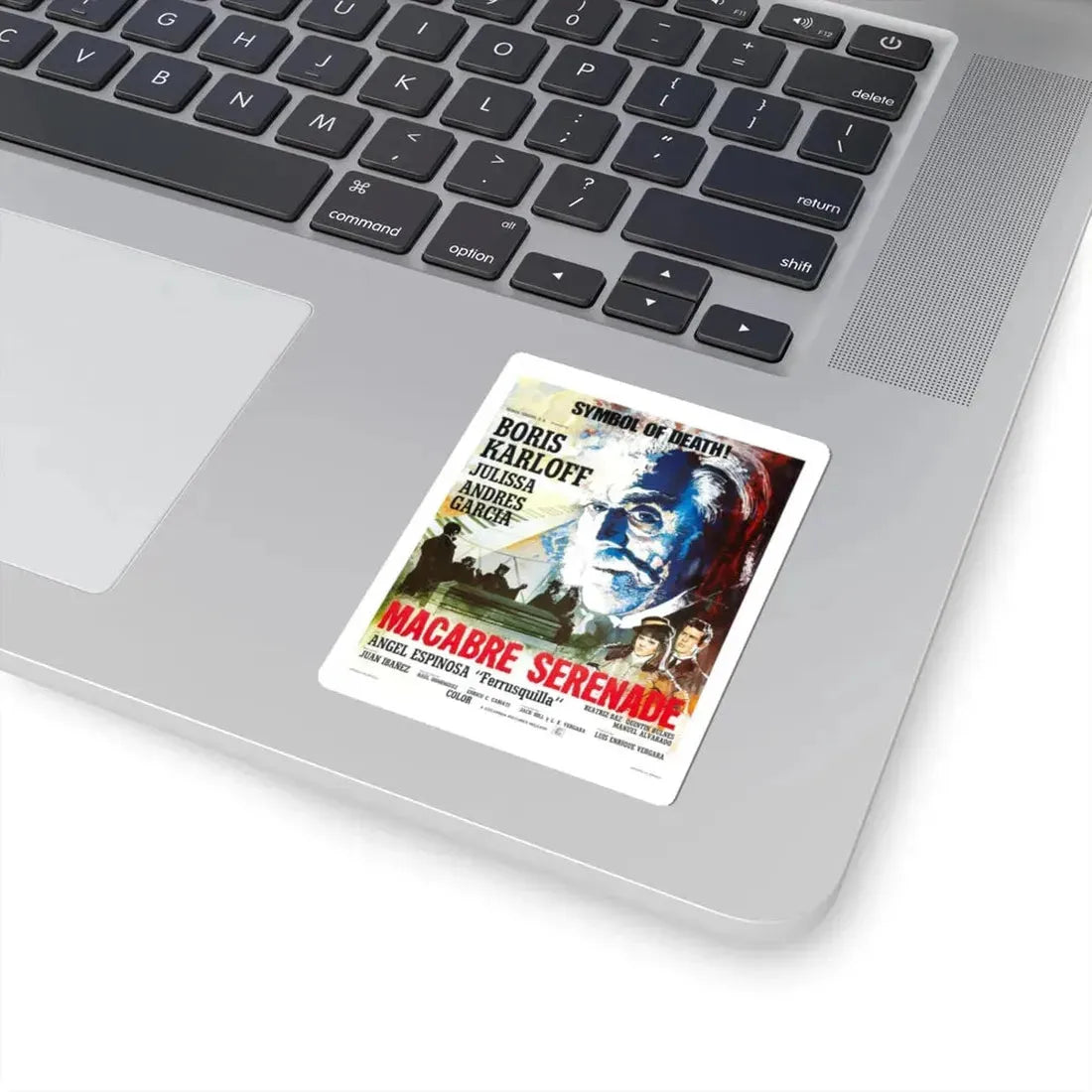 MACABRE SERENADE 1968 Movie Poster - STICKER Vinyl Kiss-Cut Decal - The Sticker Space