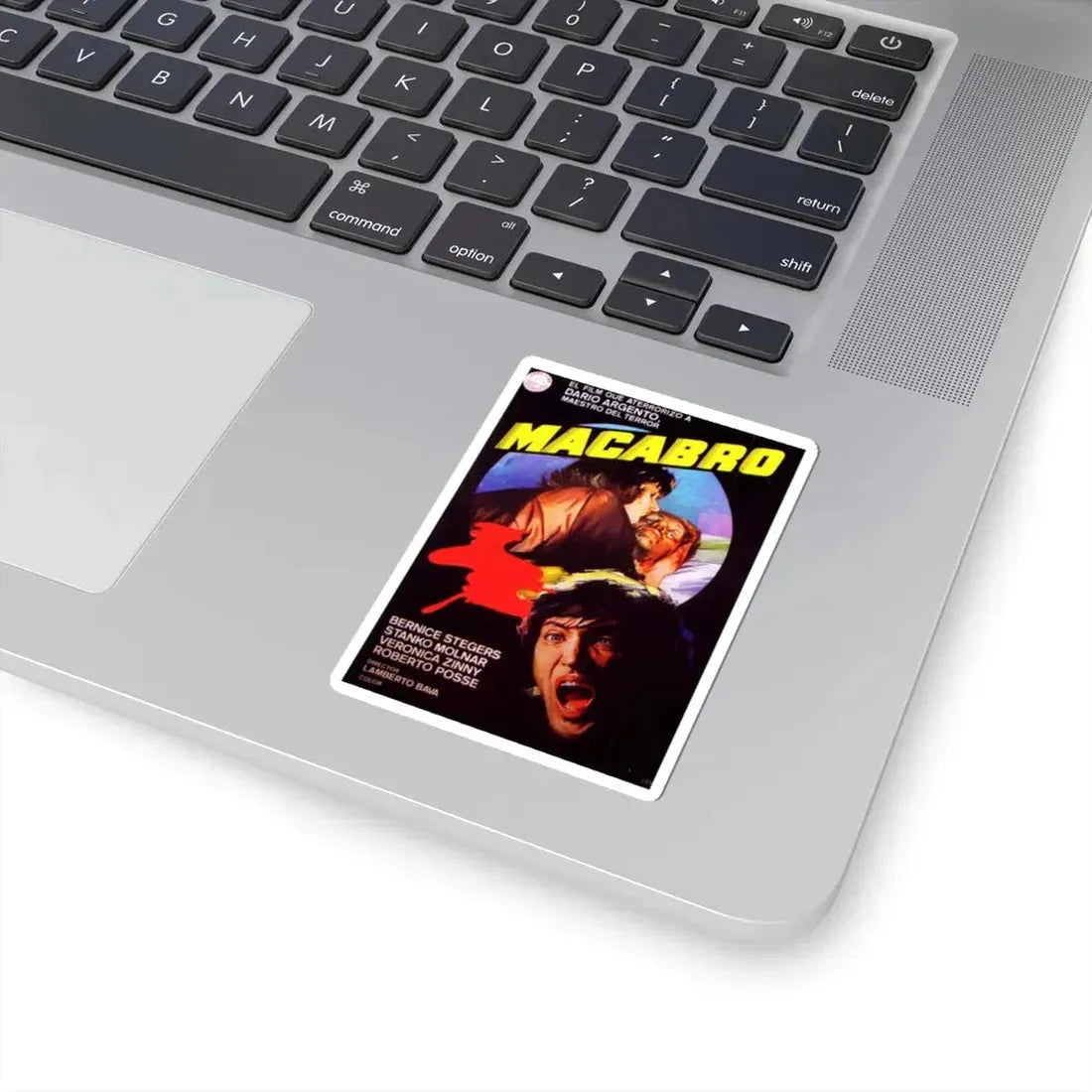 MACABRO 1980 Movie Poster - STICKER Vinyl Kiss-Cut Decal - The Sticker Space