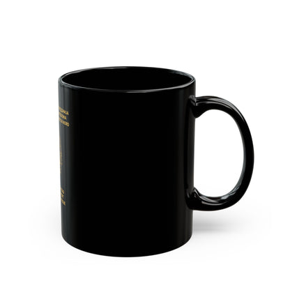 Macedonian Passport (Diplomatic) - Black Coffee Mug