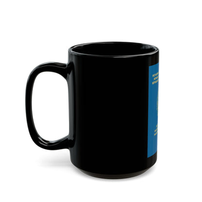 Macedonian Passport For Foreigners - Black Coffee Mug