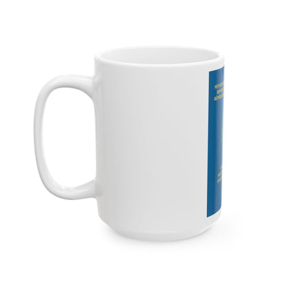 Macedonian Passport For Foreigners - White Coffee Mug