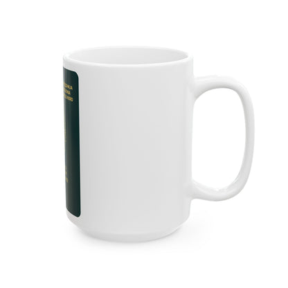 Macedonian Passport (Official) - White Coffee Mug