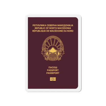 Macedonian Passport - Refrigerator Magnet - The Sticker Space