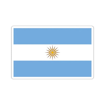 Macedonios en Argentina (Argentina) STICKER Vinyl Kiss-Cut Decal 3 Inch White - The Sticker Space