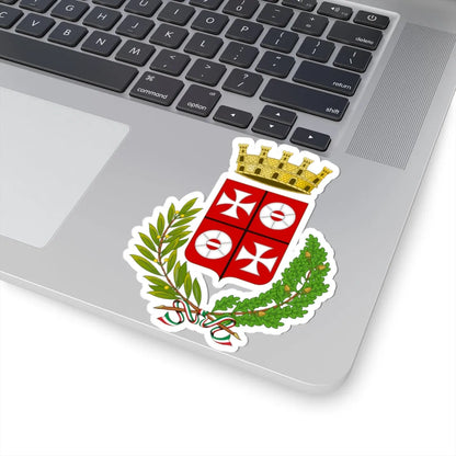 Macerata-Stemma (Italy) (Coat of Arms) STICKER Vinyl Kiss-Cut Decal - The Sticker Space