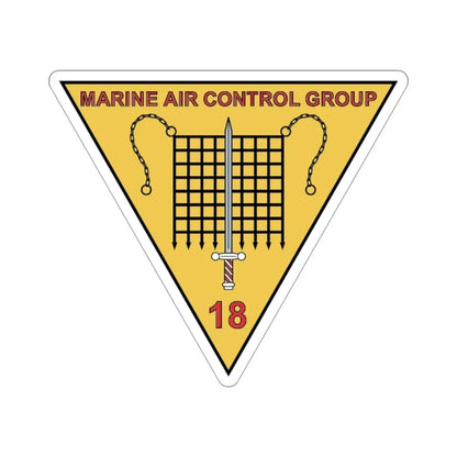 MACG 18 (USMC) STICKER Vinyl Die-Cut Decal 3 Inch - The Sticker Space
