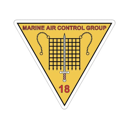 MACG 18 (USMC) STICKER Vinyl Die-Cut Decal 4 Inch - The Sticker Space