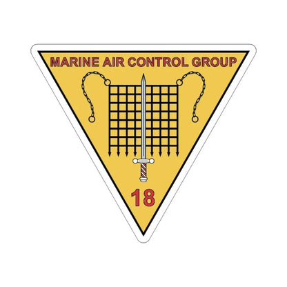 MACG 18 (USMC) STICKER Vinyl Die-Cut Decal 5 Inch - The Sticker Space
