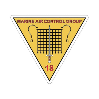MACG 18 (USMC) STICKER Vinyl Die-Cut Decal 6 Inch - The Sticker Space