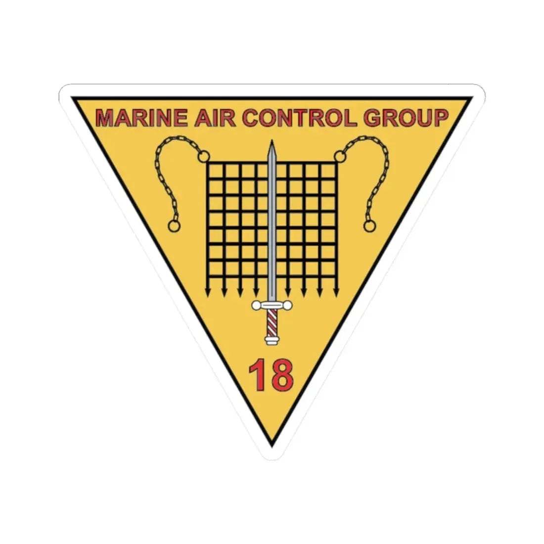 MACG 18 (USMC) STICKER Vinyl Kiss-Cut Decal - The Sticker Space