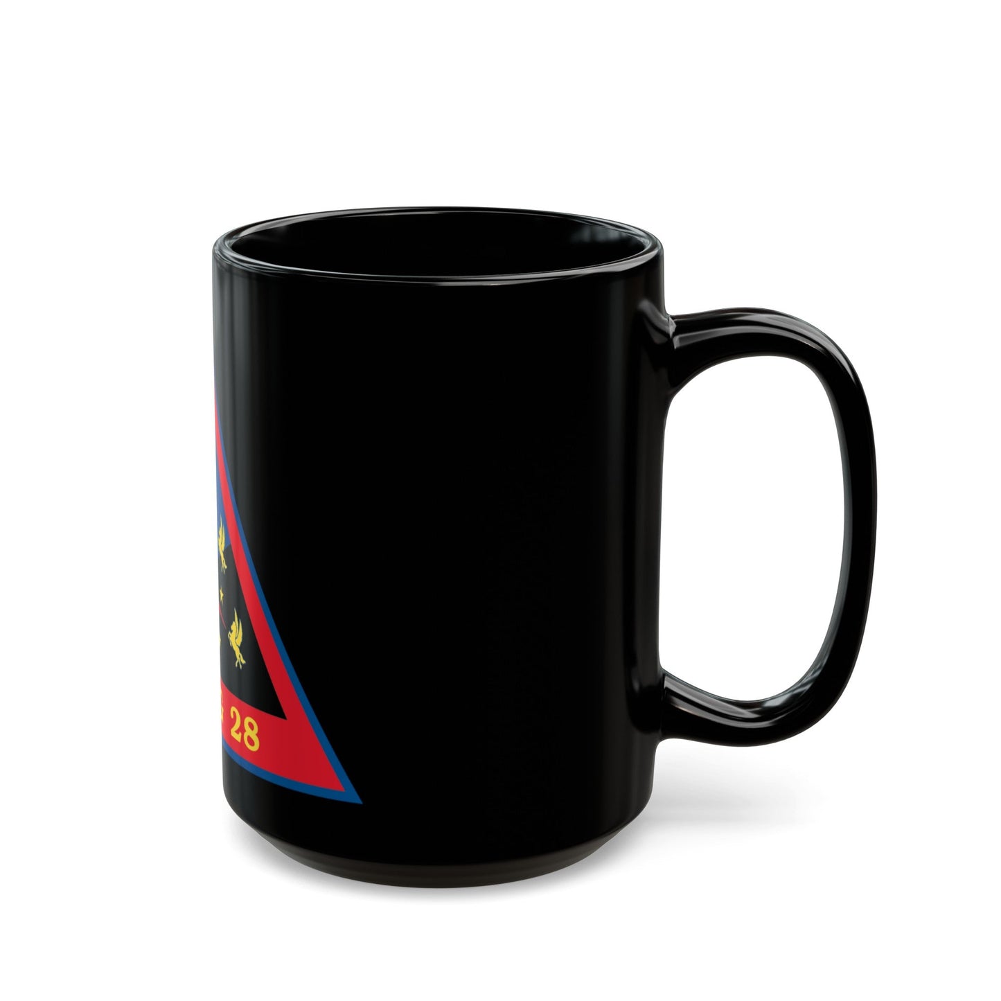 MACG 28 (USMC) Black Coffee Mug-The Sticker Space