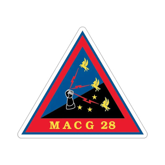 MACG 28 (USMC) STICKER Vinyl Die-Cut Decal 6 Inch - The Sticker Space