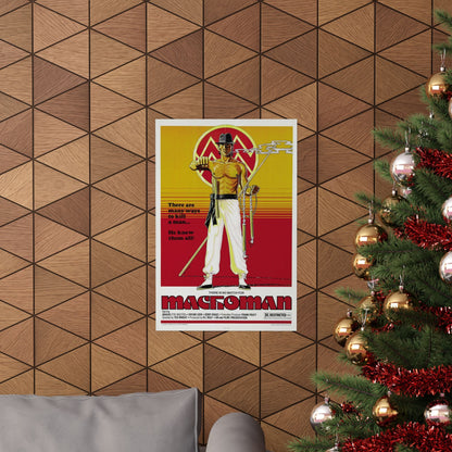 MACHOMAN 1980 - Paper Movie Poster-The Sticker Space