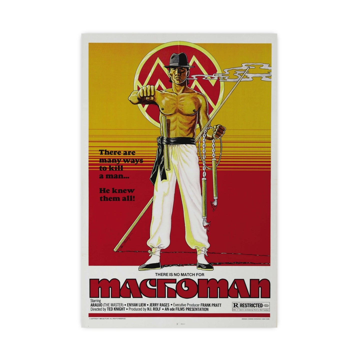 MACHOMAN 1980 - Paper Movie Poster-20″ x 30″ (Vertical)-The Sticker Space