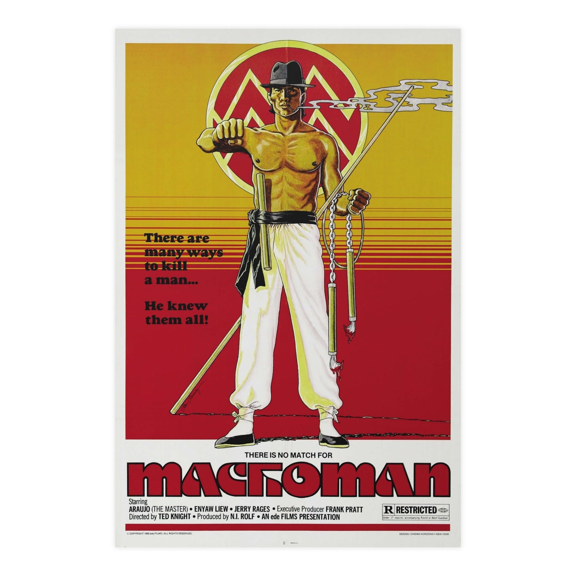 MACHOMAN 1980 - Paper Movie Poster-24″ x 36″ (Vertical)-The Sticker Space