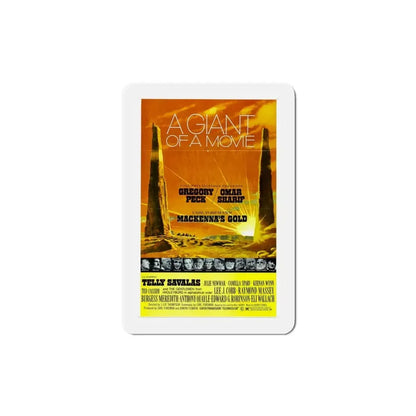 Mackenna's Gold 1969 Movie Poster Refrigerator Magnet 4 Inch - The Sticker Space