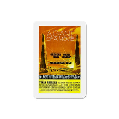 Mackenna's Gold 1969 Movie Poster Refrigerator Magnet - The Sticker Space