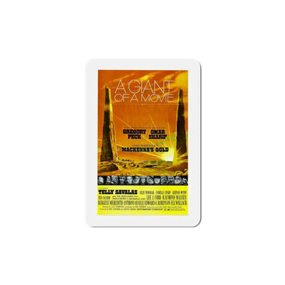 Mackenna's Gold 1969 Movie Poster Refrigerator Magnet - The Sticker Space