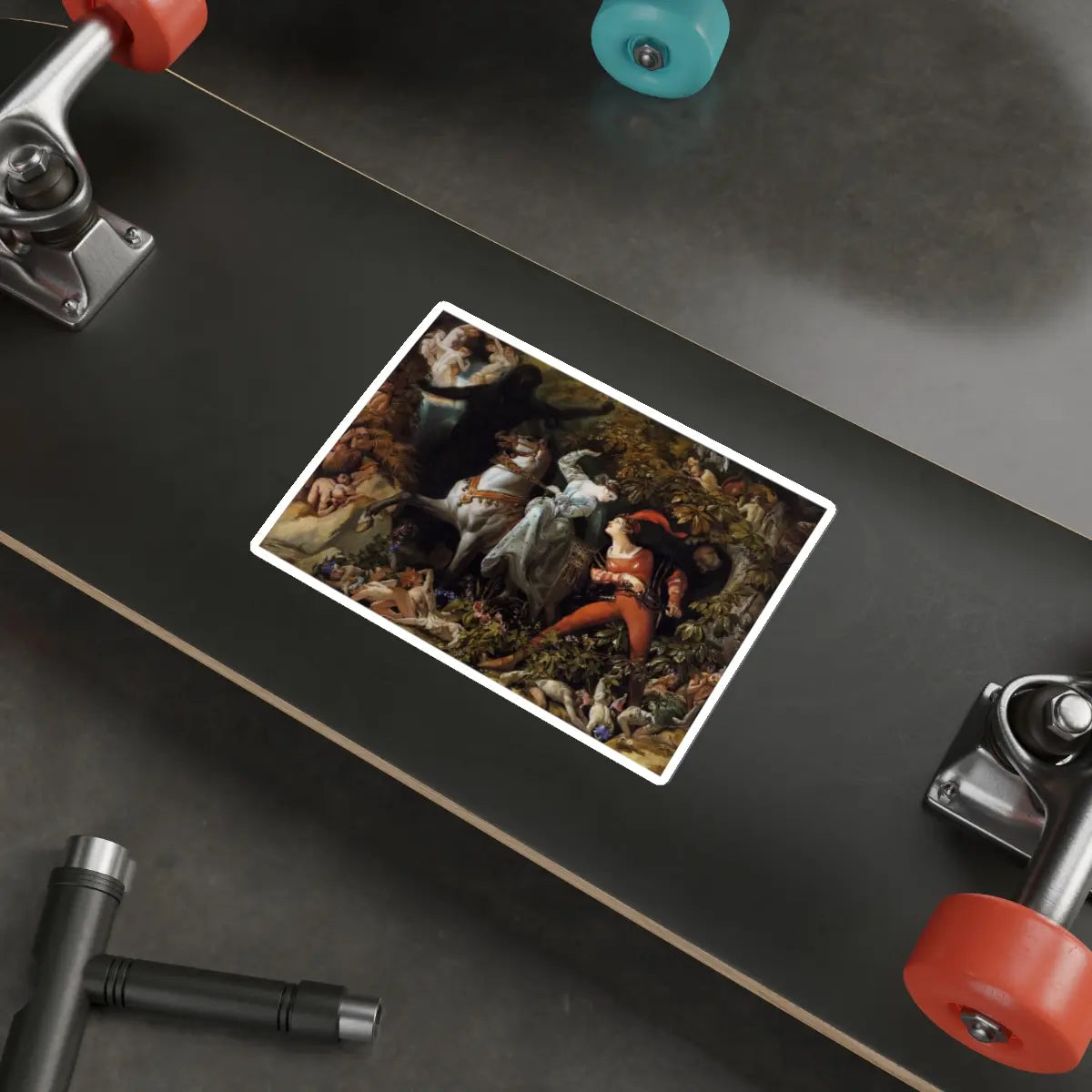 SKU:24665348538266641721 Sticker types:White Shape:Die-Cut Sizes:6" × 6"