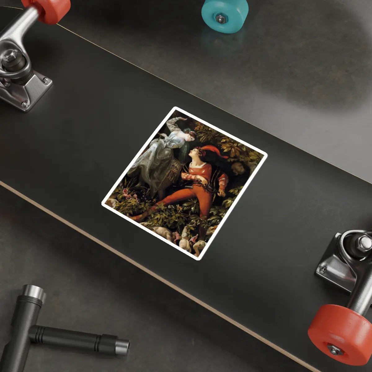 SKU:17281424035399683698 Sticker types:White Shape:Die-Cut Sizes:5" × 5"