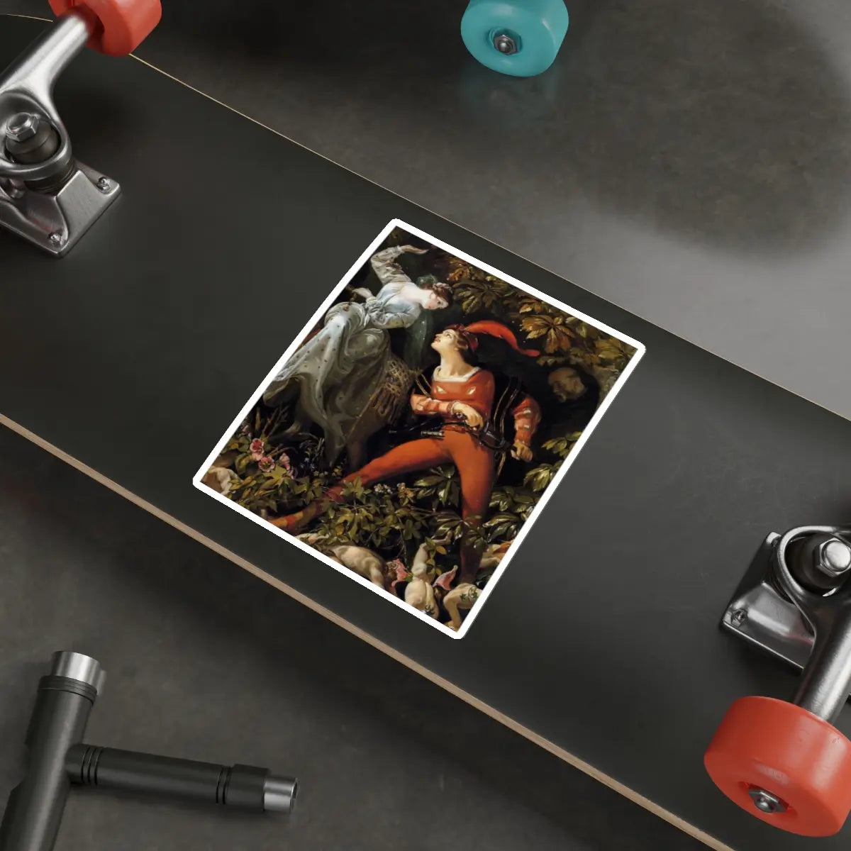 SKU:17837419447411133155 Sticker types:White Shape:Die-Cut Sizes:6" × 6"