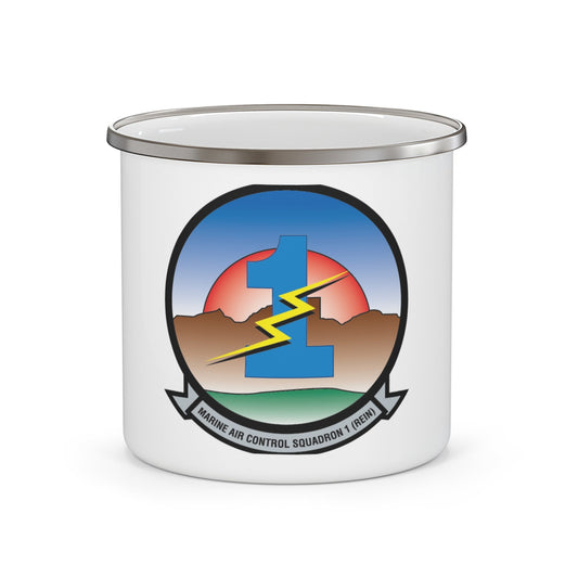 MACS 1 (USMC) Enamel Mug-12oz-The Sticker Space