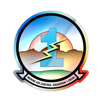 MACS 1 (USMC) Holographic STICKER Die-Cut Vinyl Decal - The Sticker Space