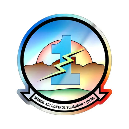 MACS 1 (USMC) Holographic STICKER Die-Cut Vinyl Decal - The Sticker Space