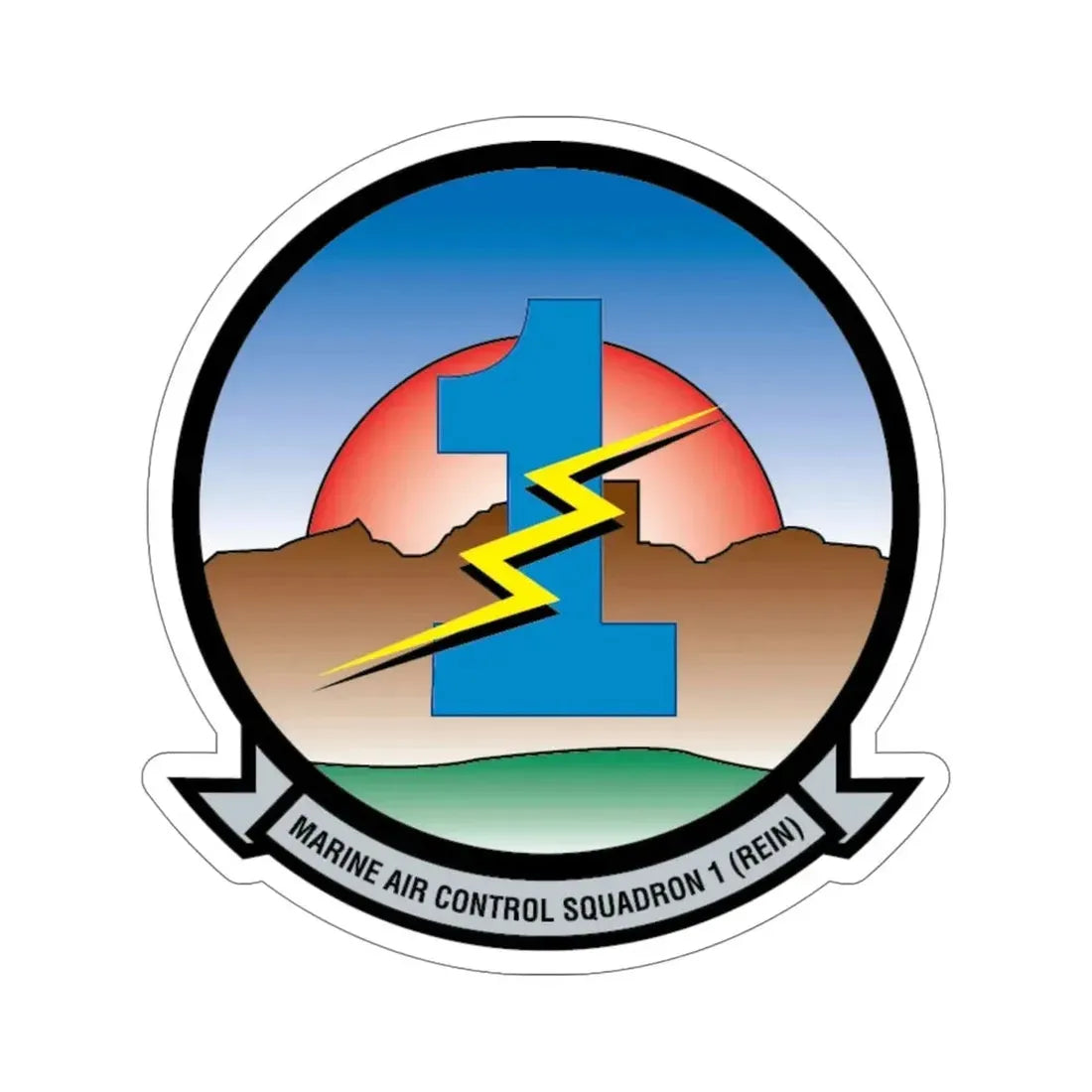 MACS 1 (USMC) STICKER Vinyl Die-Cut Decal - The Sticker Space