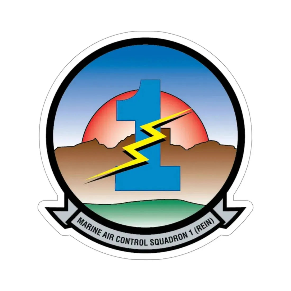 MACS 1 (USMC) STICKER Vinyl Die-Cut Decal - The Sticker Space