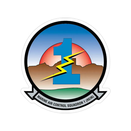 MACS 1 (USMC) Transparent STICKER Die-Cut Vinyl Decal - The Sticker Space