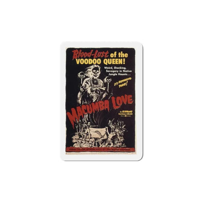 Macumba Love 1960 Movie Poster Refrigerator Magnet 6 Inch - The Sticker Space