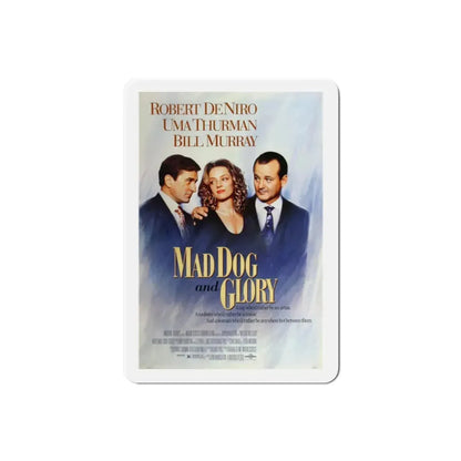 Mad Dog and Glory 1993 Movie Poster Refrigerator Magnet 2 Inch - The Sticker Space