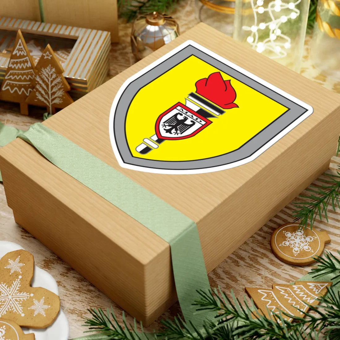 MAD (Germany) (Coat of Arms) STICKER Vinyl Kiss-Cut Decal - The Sticker Space