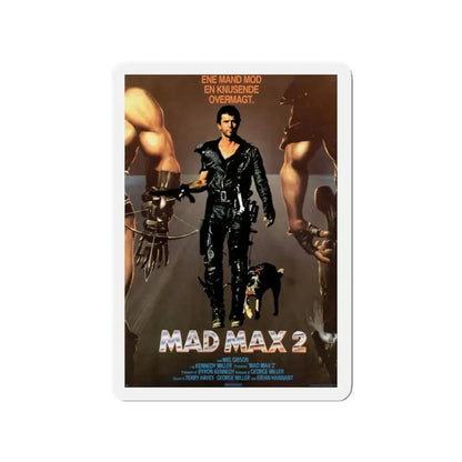 MAD MAX 2 (DANISH) 1981 Movie Poster - Refrigerator Magnet - The Sticker Space