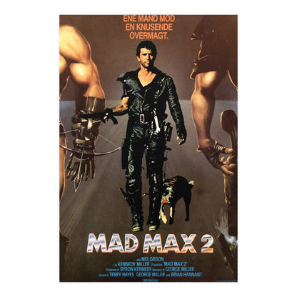 MAD MAX 2 (DANISH) 1981 - Paper Movie Poster-24″ x 36″ (Vertical)-The Sticker Space