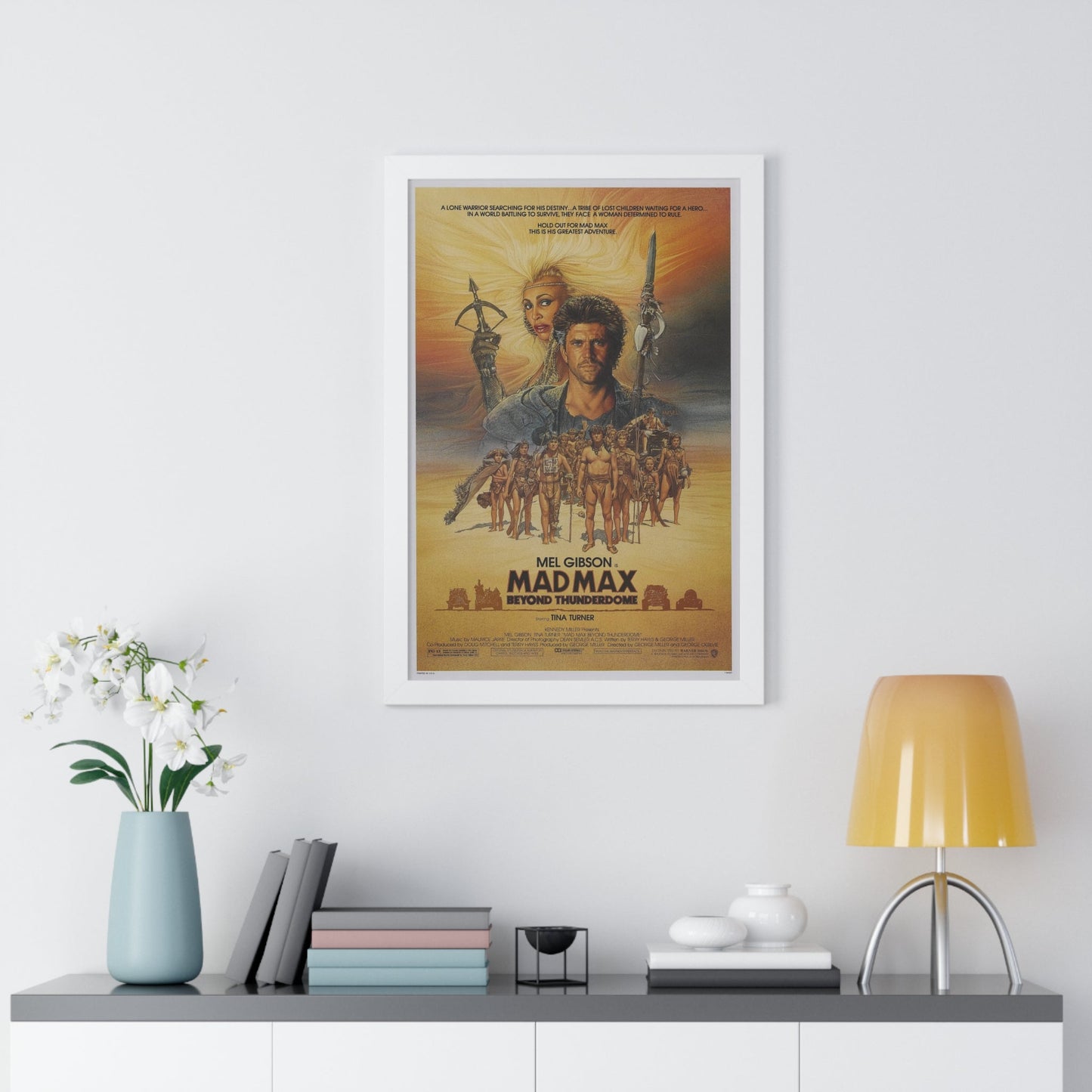 MAD MAX BEYOND THUNDERDOME 1985 - Framed Movie Poster-The Sticker Space